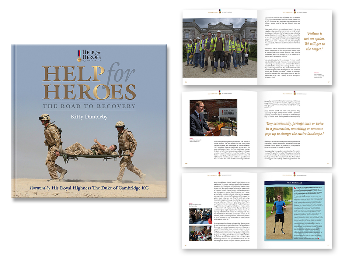 HELP FOR HEROES for QUILLER